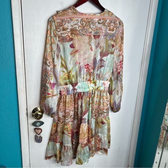 Guess Floral Midi Dress - Multicolor - Picture 7 of 13